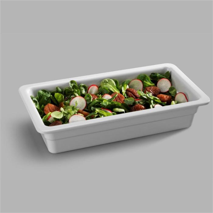 Съд по гастронорм GN 1/3, меламин, бял, различни височини - spareparts.tomeko.bg Съд по гастронорм GN 1/3, меламин, бял, различни височини