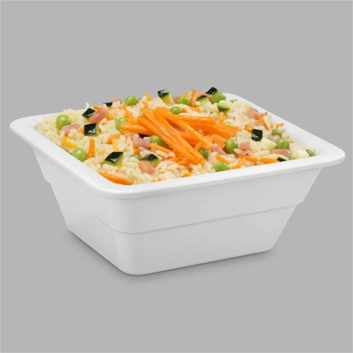 Съд по гастронорм GN 1/6, меламин, бял, различни височини - spareparts.tomeko.bg Съд по гастронорм GN 1/6, меламин, бял, различни височини