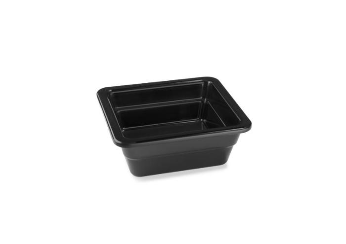 Съд по гастронорм GN 1/6-100, меламин, черен - spareparts.tomeko.bg Съд по гастронорм GN 1/6-100, меламин, черен