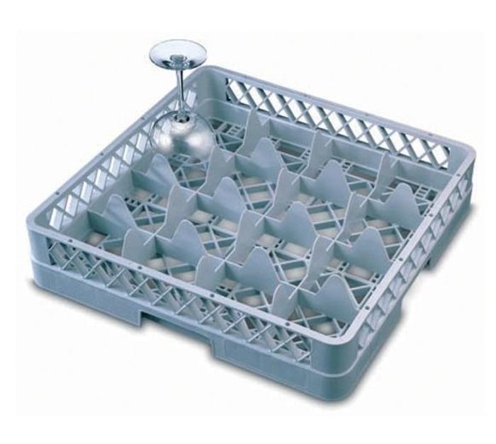 Кошница за миялна машина, за чаши с 4х4 разделения, сива, 500х500 мм - spareparts.tomeko.bg Кошница за миялна машина, за чаши с 4х4 разделения, сива, 500х500 мм