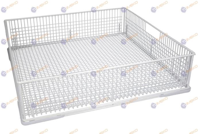Кошница за миялна машина, за чаши 500х500 мм, пластифицирана - spareparts.tomeko.bg Кошница за миялна машина, за чаши 500х500 мм, пластифицирана