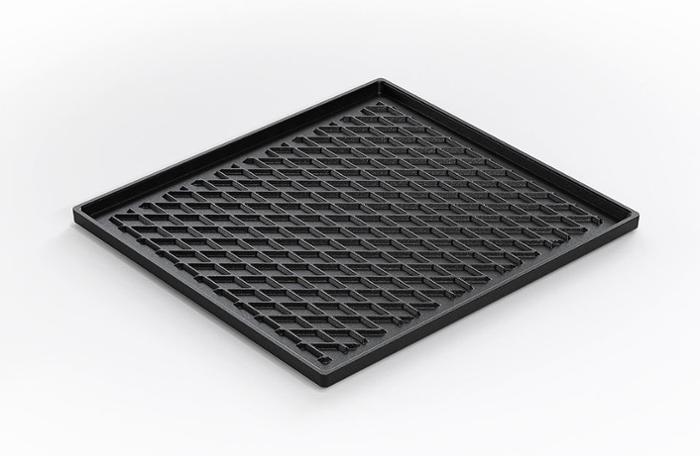 Плоча по гастронорм Grill & Bake GN 2/3, лят алуминий с Lotan® покритие - spareparts.tomeko.bg Плоча по гастронорм Grill & Bake GN 2/3, лят алуминий с Lotan® покритие