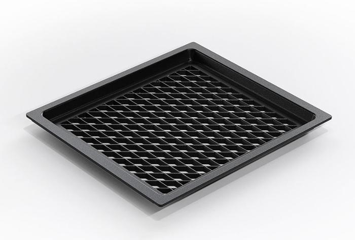 Съд по гастронорм BBQ, перфориран GN 2/3-20, лят алуминий с Lotan® покритие - spareparts.tomeko.bg Съд по гастронорм BBQ, перфориран GN 2/3-20, лят алуминий с Lotan® покритие