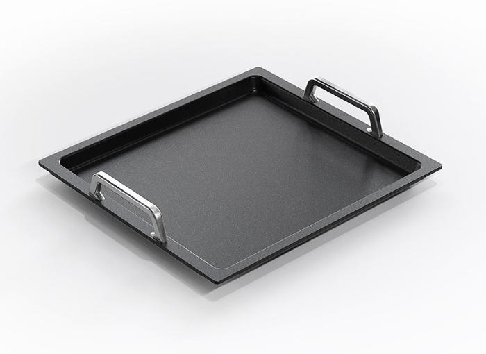 Съд по гастронорм с дръжки, индукционен GN 2/3-20, лят алуминий с Lotan® незалепващо покритие - spareparts.tomeko.bg Съд по гастронорм с дръжки, индукционен GN 2/3-20, лят алуминий с Lotan® незалепващо покритие