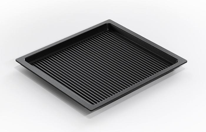 Съд по гастронорм Grill, индукционен GN 2/3-20, лят алуминий с Lotan® незалепващо покритие - spareparts.tomeko.bg Съд по гастронорм Grill, индукционен GN 2/3-20, лят алуминий с Lotan® незалепващо покритие