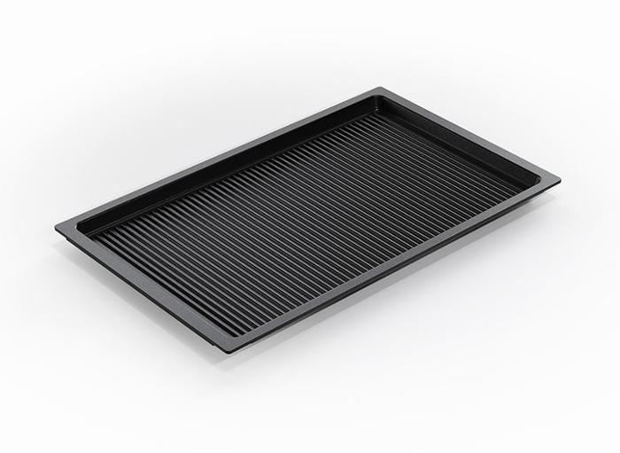 Съд по гастронорм Grill, индукционен GN 1/1-20, лят алуминий с Lotan® незалепващо покритие - spareparts.tomeko.bg Съд по гастронорм Grill, индукционен GN 1/1-20, лят алуминий с Lotan® незалепващо покритие