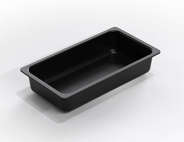 Съд по гастронорм, индукционен GN 1/3-55, лят алуминий с Lotan® незалепващо покритие - spareparts.tomeko.bg Съд по гастронорм, индукционен GN 1/3-55, лят алуминий с Lotan® незалепващо покритие