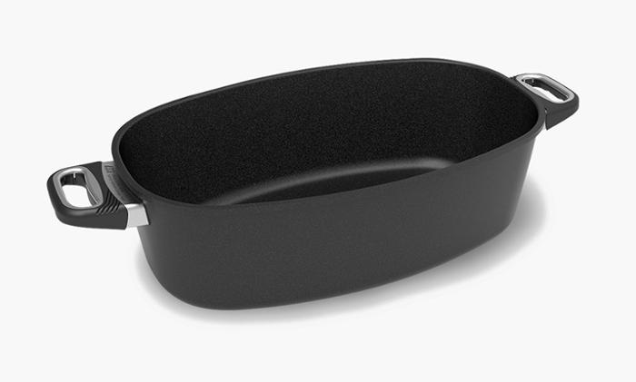 Съд за печене с 2 дръжки, индукционен 40х24х12 см, 10 л, лят алуминий с Lotan® незалепващо покритие - spareparts.tomeko.bg Съд за печене с 2 дръжки, индукционен 40х24х12 см, 10 л, лят алуминий с Lotan® незалепващо покритие