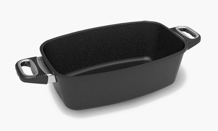 Съд за печене с 2 дръжки 33х21х6 см, 3 л, лят алуминий с Lotan® незалепващо покритие - spareparts.tomeko.bg Съд за печене с 2 дръжки 33х21х6 см, 3 л, лят алуминий с Lotan® незалепващо покритие