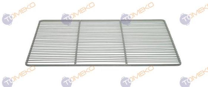 Рафт за хладилен шкаф с pvc покритие GN 2/1 650x530 мм, без борд - spareparts.tomeko.bg Рафт за хладилен шкаф с pvc покритие GN 2/1 650x530 мм, без борд