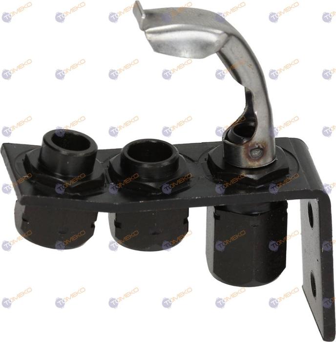 Пилотна горелка с 1 пламък, извита основа - spareparts.tomeko.bg Пилотна горелка с 1 пламък, извита основа