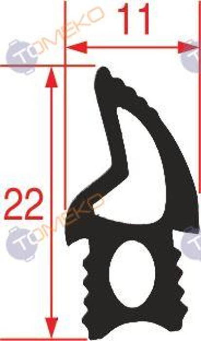 Уплътнителна черна лента силикон LineMiss - spareparts.tomeko.bg Уплътнителна черна лента силикон LineMiss