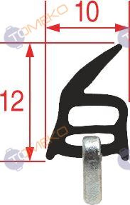 Уплътнител XT55/65 за фурна Elena - spareparts.tomeko.bg Уплътнител XT55/65 за фурна Elena