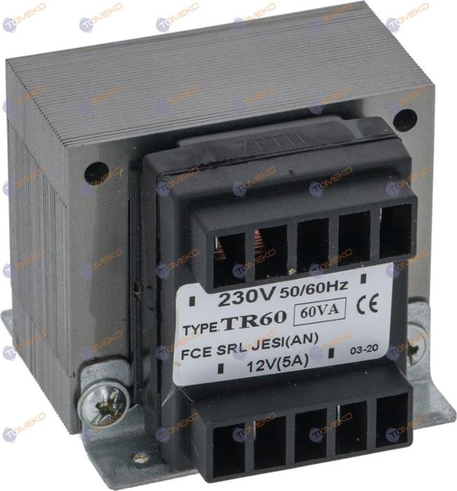 Трансформатор 230V/12V 5VA - spareparts.tomeko.bg Трансформатор 230V/12V 5VA