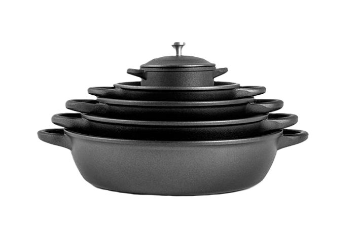 Касерола алуминиева с незалепващо покритие, различни размери - spareparts.tomeko.bg Касерола алуминиева с незалепващо покритие, различни размери