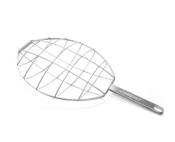 Решетка за печене на риба (калкан) 450х300 мм, неръждаема - spareparts.tomeko.bg Решетка за печене на риба (калкан) 450х300 мм, неръждаема