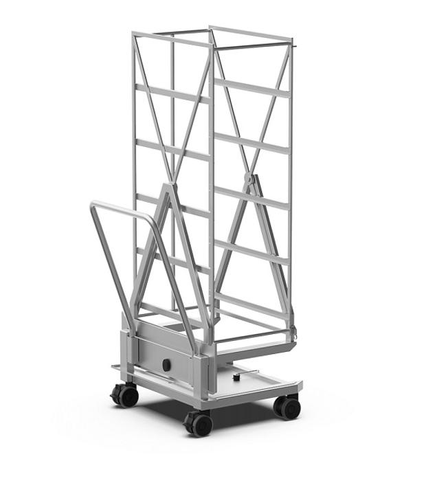 Количка с въртяща се стойка за 5 бр PANETTONE.Bake 600х400 мм BAKE.Rest - spareparts.tomeko.bg Количка с въртяща се стойка за 5 бр PANETTONE.Bake 600х400 мм BAKE.Rest