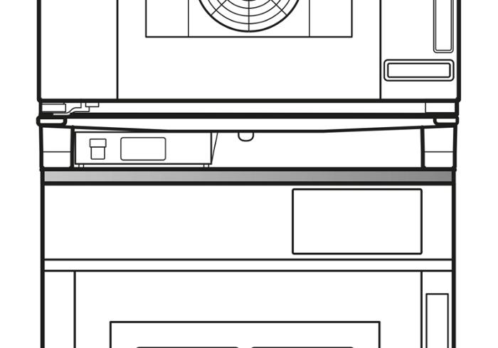 Комплект за монтиране на електрически конвектомати един върху друг, различни модели - spareparts.tomeko.bg Комплект за монтиране на електрически конвектомати един върху друг, различни модели