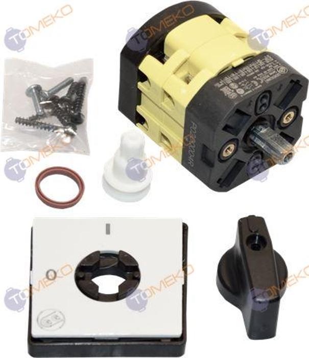 Ключ четириполюсен за пица фурна/ EPP-03S, 4 полюсен 20А - spareparts.tomeko.bg Ключ четириполюсен за пица фурна/ EPP-03S, 4 полюсен 20А