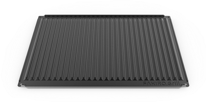 Плоча по гастронорм FAKIRO™Grill GN 1/1-12, алуминиева, тефлонирана, гладка/оребрена - spareparts.tomeko.bg Плоча по гастронорм FAKIRO™Grill GN 1/1-12, алуминиева, тефлонирана, гладка/оребрена