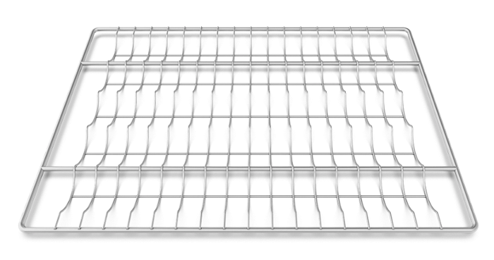 Решетка по евронорм BAGUETTE.Grid 600х400х27 мм, хромирана с 5 канала - spareparts.tomeko.bg Решетка по евронорм BAGUETTE.Grid 600х400х27 мм, хромирана с 5 канала