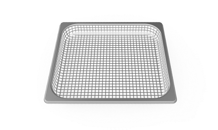 Кошница по гастронорм STEAM GN 2/3-30, неръждаема за готвене на пара - spareparts.tomeko.bg Кошница по гастронорм STEAM GN 2/3-30, неръждаема за готвене на пара