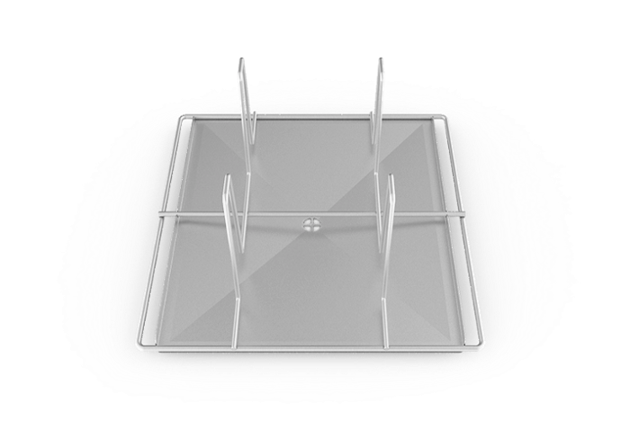 Стойка по гастронорм POLLO.Grid GN 2/3-140, неръждаема за 4 бр пилета - spareparts.tomeko.bg Стойка по гастронорм POLLO.Grid GN 2/3-140, неръждаема за 4 бр пилета