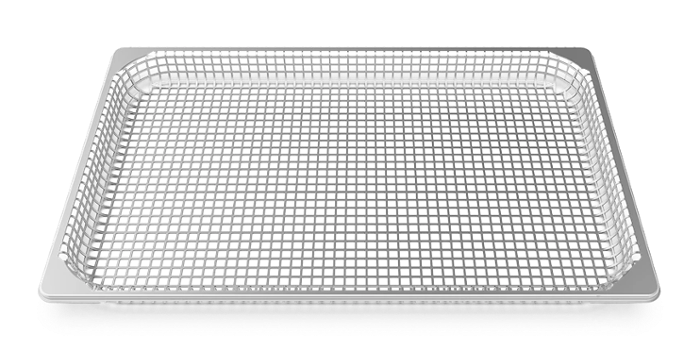 Кошница по гастронорм STEAM GN 1/1-40, неръждаема за готвене на пара - spareparts.tomeko.bg Кошница по гастронорм STEAM GN 1/1-40, неръждаема за готвене на пара
