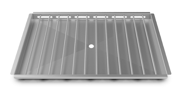 Стойка по евронорм POLLO.Grill 600х400 мм, неръждаема за 4 бр отворени пилета - spareparts.tomeko.bg Стойка по евронорм POLLO.Grill 600х400 мм, неръждаема за 4 бр отворени пилета