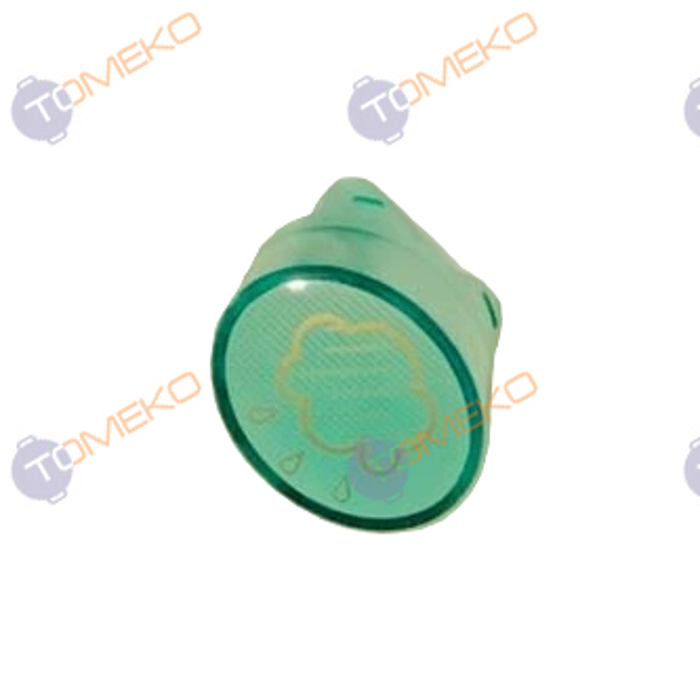 Зелено стъкло за пилотна лампа с озн. "облак" - spareparts.tomeko.bg Зелено стъкло за пилотна лампа с озн. "облак"