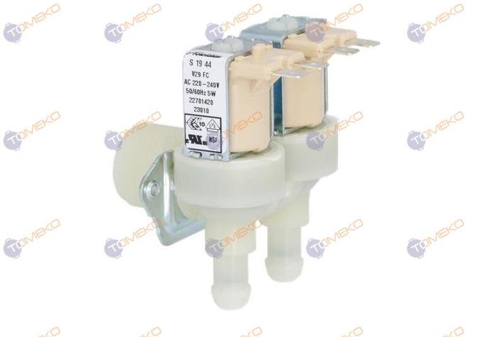 Магнет вентил двоен за ECP54W ES50W, кафяви редукции - spareparts.tomeko.bg Магнет вентил двоен за ECP54W ES50W, кафяви редукции