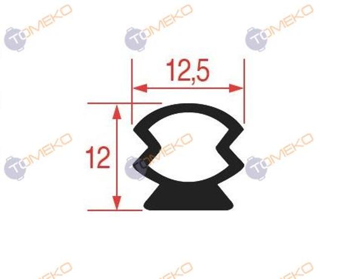 Уплътнение на капака за картофобелачка - spareparts.tomeko.bg Уплътнение на капака за картофобелачка