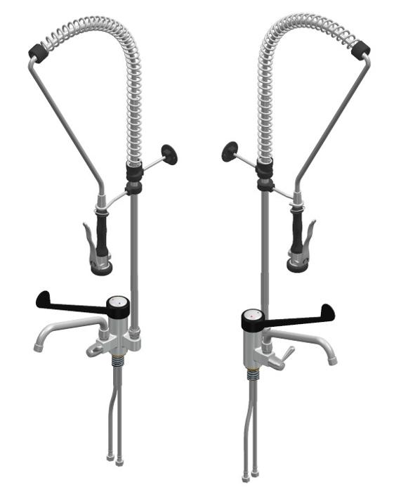 Душ батерия ERA с C лебедка, стоящ с дългo черно рамо H=1140 мм, ръкохватка Premium - spareparts.tomeko.bg Душ батерия ERA с C лебедка, стоящ с дългo черно рамо H=1140 мм, ръкохватка Premium