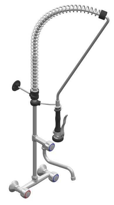 Душ с 8" батерия ERA с S лебедка, стенен Н=1090 мм, ръкохватка Premium - spareparts.tomeko.bg Душ с 8" батерия ERA с S лебедка, стенен Н=1090 мм, ръкохватка Premium