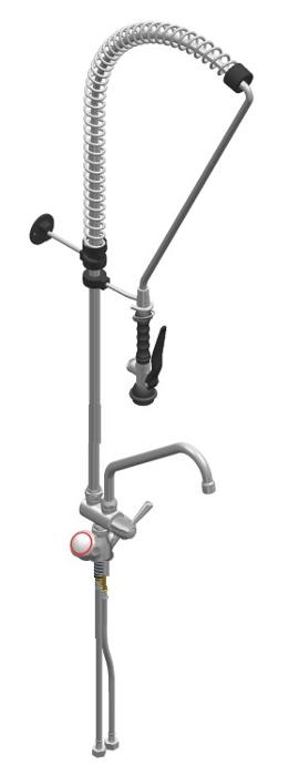 Душ батерия ERA с C лебедка, стоящ Н=1180 мм, ръкохватка Basic - spareparts.tomeko.bg Душ батерия ERA с C лебедка, стоящ Н=1180 мм, ръкохватка Basic