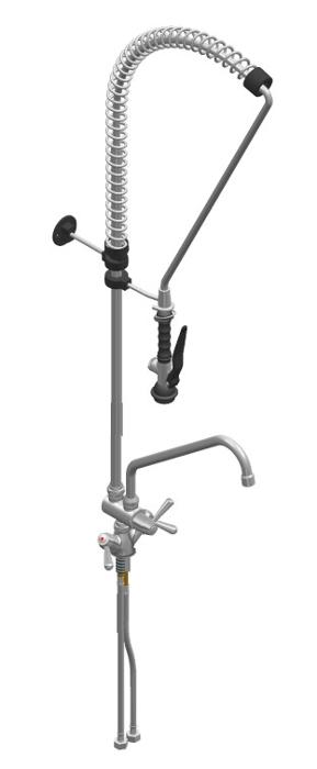 Душ батерия ERA с C лебедка, стоящ с кранове с палци Н=1180 мм, ръкохватка Basic - spareparts.tomeko.bg Душ батерия ERA с C лебедка, стоящ с кранове с палци Н=1180 мм, ръкохватка Basic