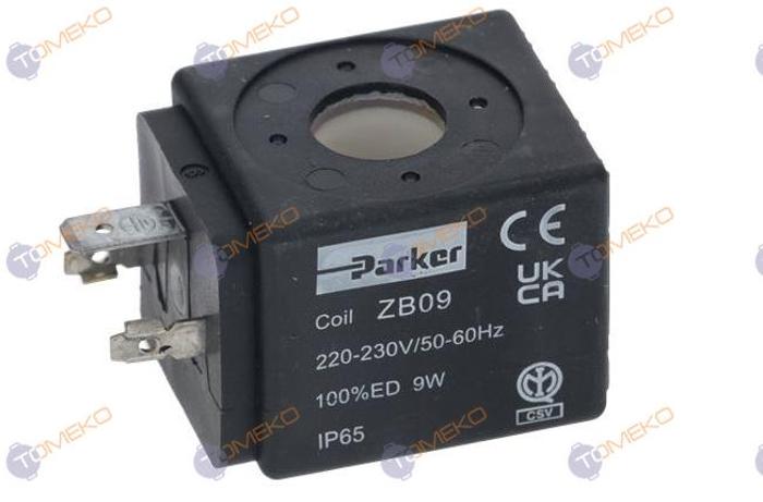 Бобина PARKER ZB09 за  Icematic CS20/25/30/40, 230V, 50Hz - spareparts.tomeko.bg Бобина PARKER ZB09 за  Icematic CS20/25/30/40, 230V, 50Hz