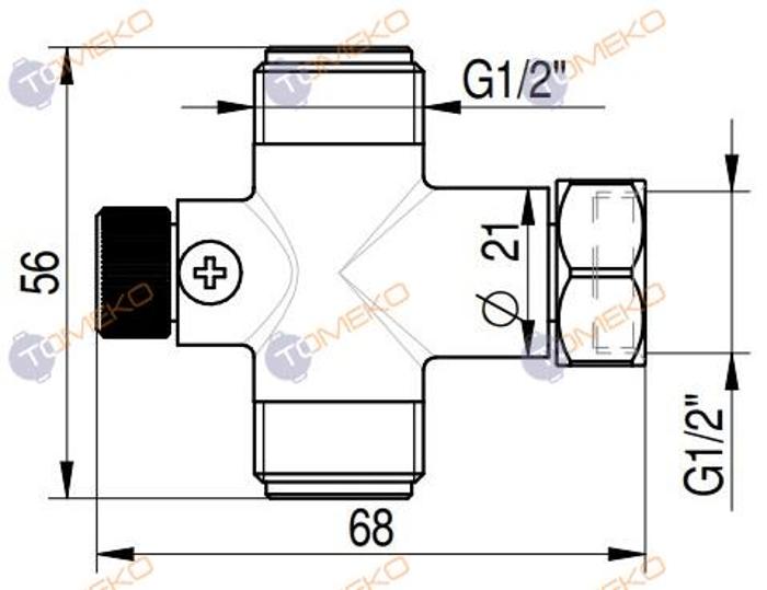 Механичен пре-миксер за сензорни и самозатварящи се смесители - spareparts.tomeko.bg Механичен пре-миксер за сензорни и самозатварящи се смесители