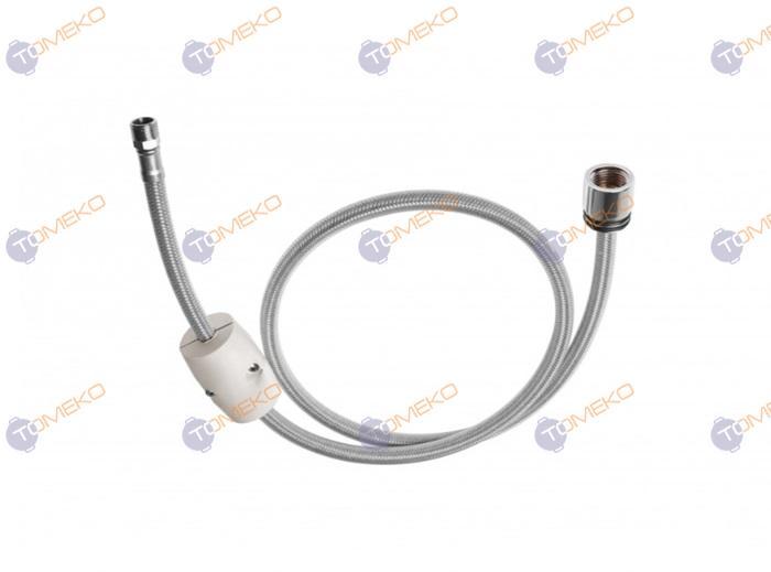 Мека връзка F1/2" - M15x1 (ж-м), L=1200 мм с тежест за EROS002 - spareparts.tomeko.bg Мека връзка F1/2" - M15x1 (ж-м), L=1200 мм с тежест за EROS002