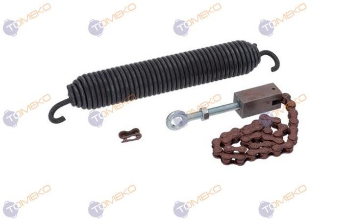 Комплект пружина, обтегач и верига за врата на HJX-50 (без грес) - spareparts.tomeko.bg Комплект пружина, обтегач и верига за врата на HJX-50 (без грес)