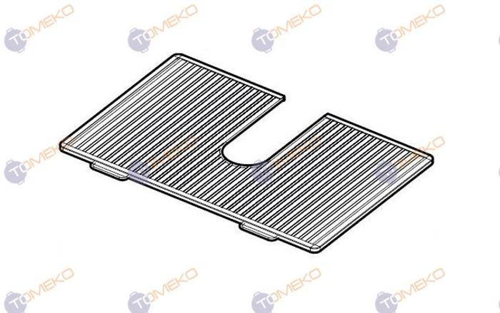 Решетка за тава, неръждаема стомана, за HJX-25 - spareparts.tomeko.bg Решетка за тава, неръждаема стомана, за HJX-25