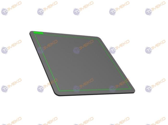 Стъкло керамично за контактен грил SP - spareparts.tomeko.bg Стъкло керамично за контактен грил SP