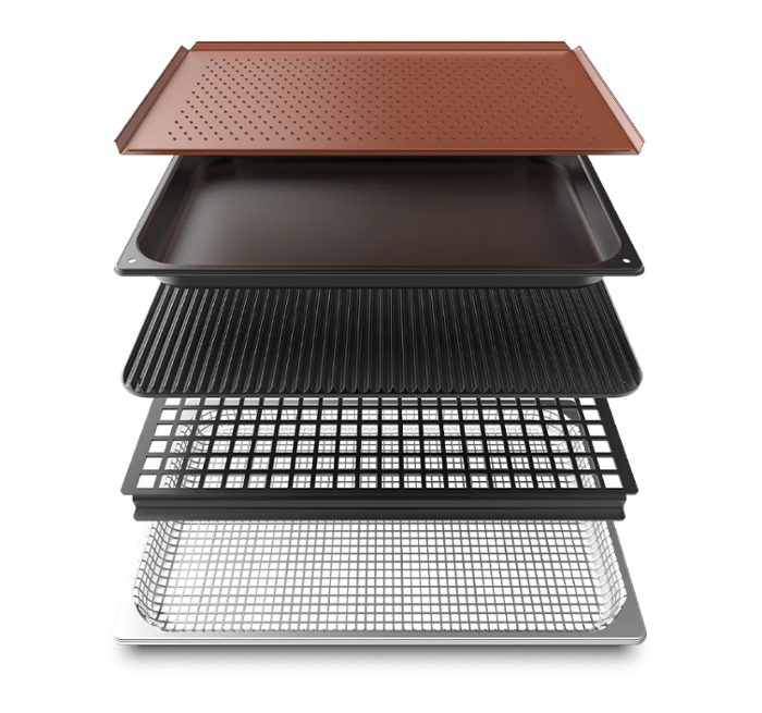 Стартов комплект START.Cook 5 бр аксесоари за конвектомат тави и плочи по гастронорм GN 1/1 - spareparts.tomeko.bg Стартов комплект START.Cook 5 бр аксесоари за конвектомат тави и плочи по гастронорм GN 1/1