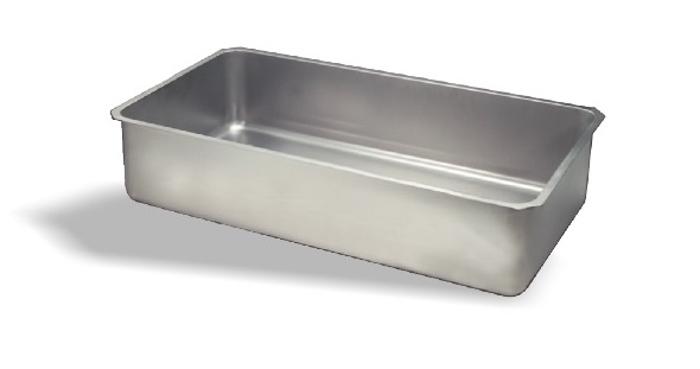 Корито от неръждаема стомана 630х510х220 мм за GN 2/1 - spareparts.tomeko.bg Корито от неръждаема стомана 630х510х220 мм за GN 2/1
