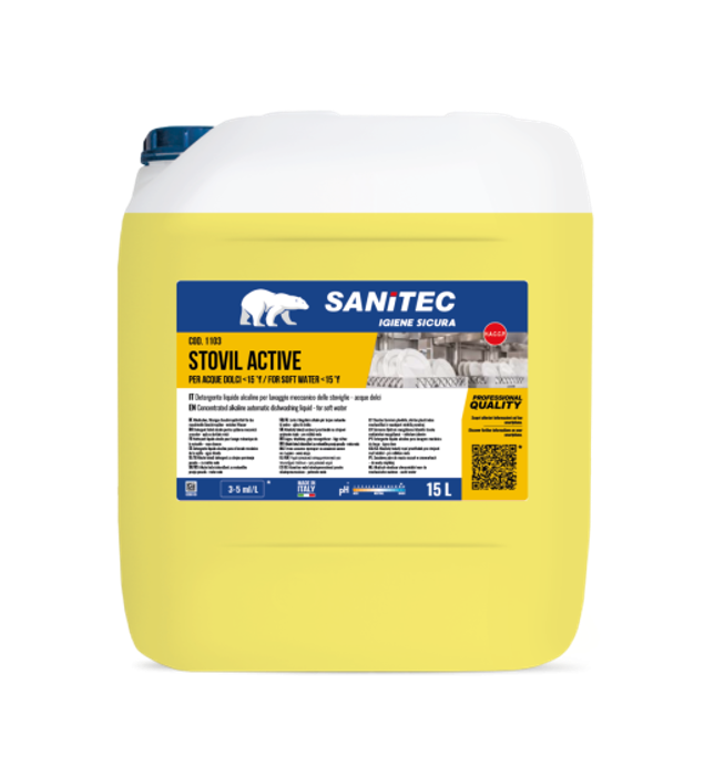 Препарат измиващ Stovil Active, туба 15 л - spareparts.tomeko.bg Препарат измиващ Stovil Active, туба 15 л