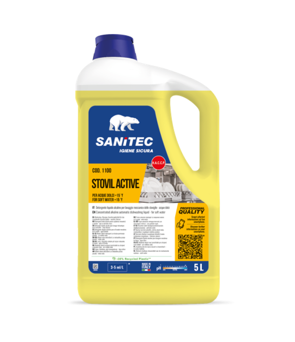 Препарат измиващ Stovil Active, туба 5 л - spareparts.tomeko.bg Препарат измиващ Stovil Active, туба 5 л