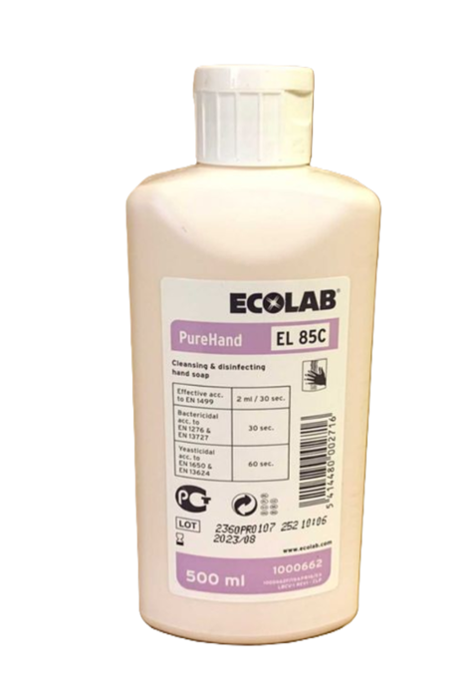 Препарат измиващ Purehand EL 85C, 0,5 л - spareparts.tomeko.bg Препарат измиващ Purehand EL 85C, 0,5 л