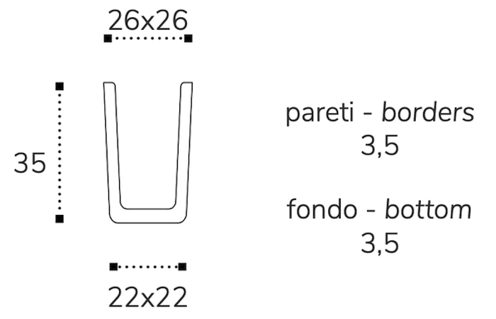 Приставка за CookMatic Special, 30 бр Smooth square tartlets 26x26х35 мм - spareparts.tomeko.bg Приставка за CookMatic Special, 30 бр Smooth square tartlets 26x26х35 мм