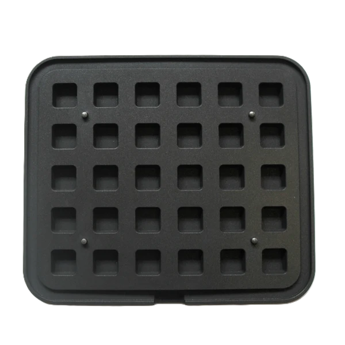 Приставка за Cookmatic, 30 бр Smooth square tartlets 33х33х17 мм - spareparts.tomeko.bg Приставка за Cookmatic, 30 бр Smooth square tartlets 33х33х17 мм