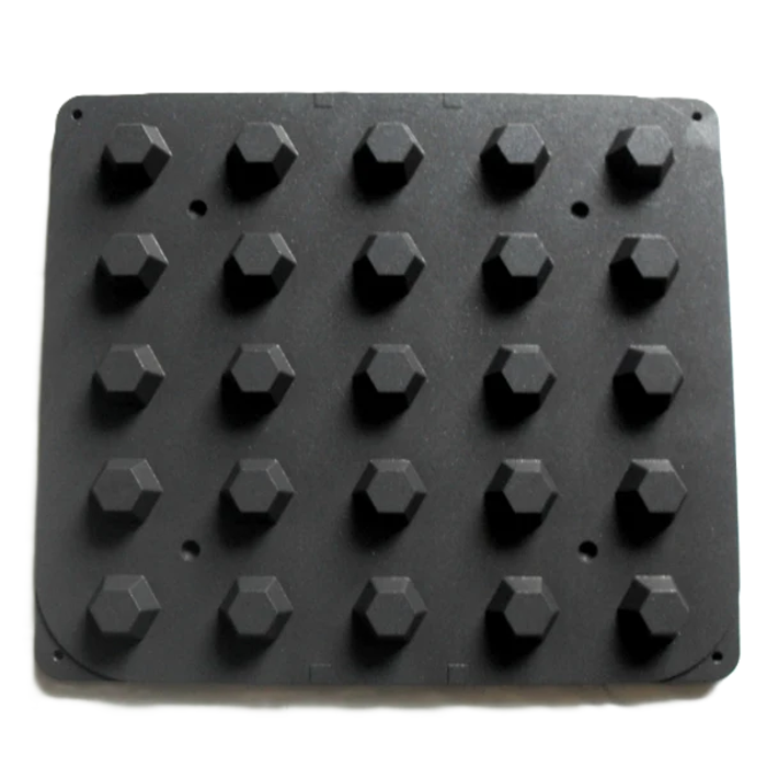 Приставка за Cookmatic, 25 бр Smooth hexagonal tartlets 46х40х25 мм - spareparts.tomeko.bg Приставка за Cookmatic, 25 бр Smooth hexagonal tartlets 46х40х25 мм